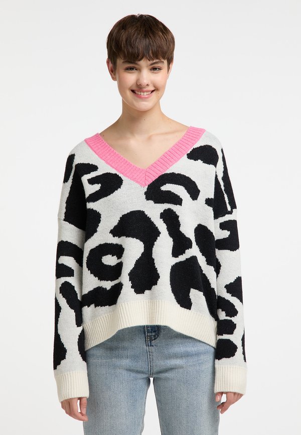 Strickpullover - weiss