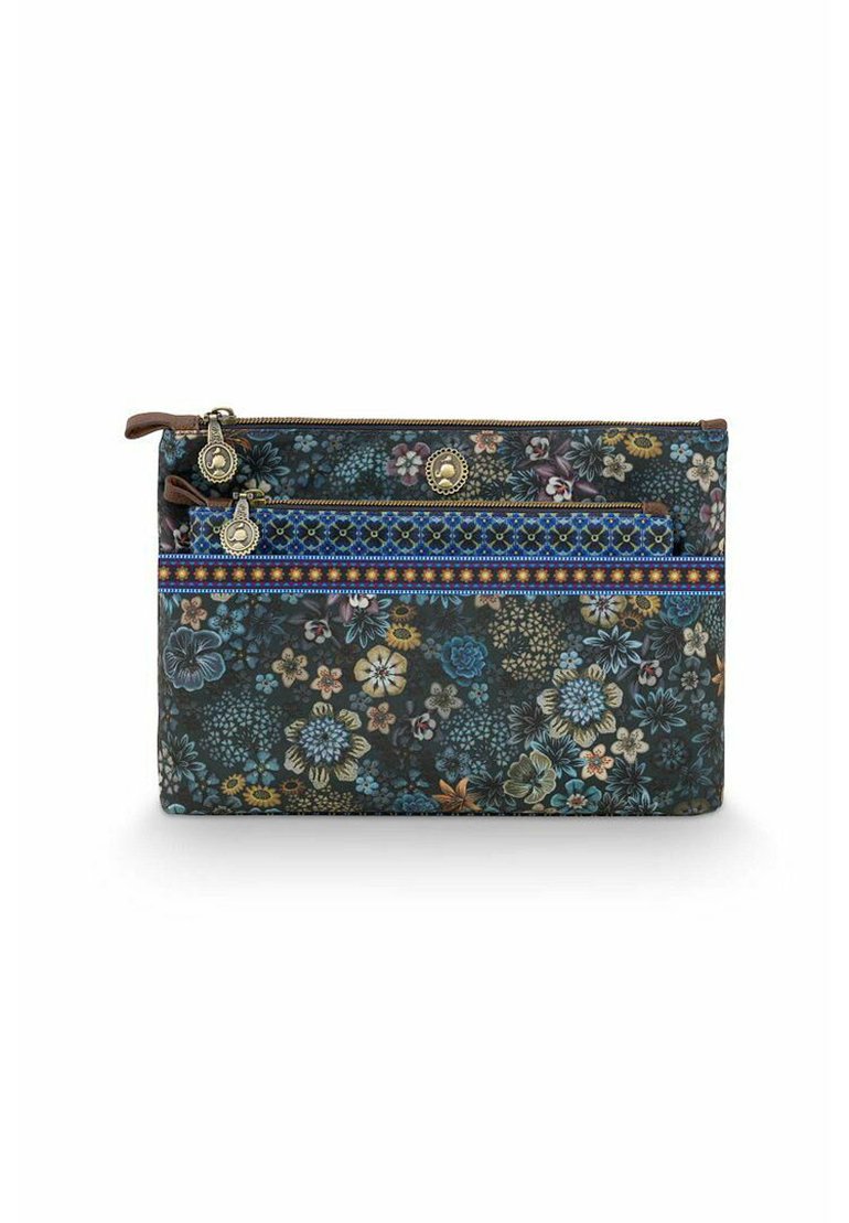 Pip Studio COSMETIC COMBI TUTTI I FIORI - Kosmetiktasche - blue