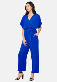 LolaLiza FLOWY BELTED - Kombinezons - electric blue
