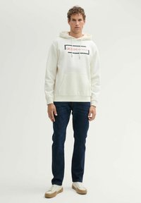 TOM TAILOR DENIM TTAEDAN Straight - Vaqueros rectos - blue denim dark wash
