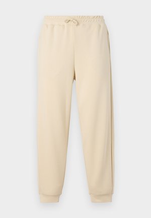 EA7 Emporio Armani TROUSER UNISEX - Tracksuit bottoms - almond milk