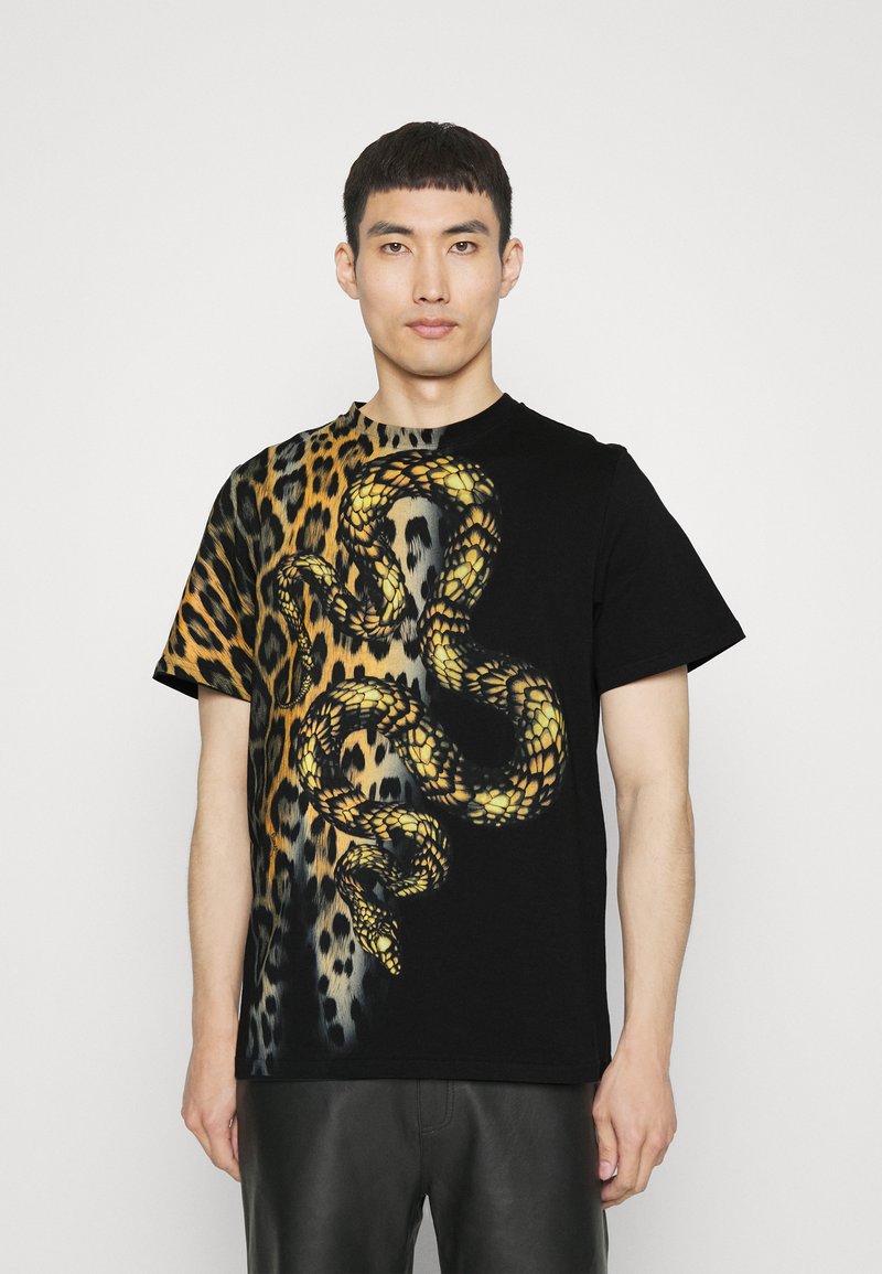 Roberto Cavalli OVERFIT SHIRT T Shirt Print Black schwarz Zalando de Roberto cavalli overfit shirt t shirt print black schwarz zalando de