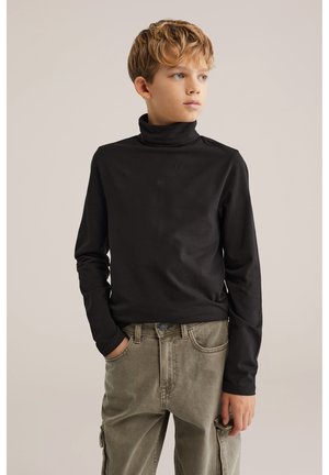 WE Fashion MET COL - Longsleeve - black