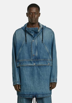 PARACHUTE HOODED ANORAK - Denim jacket - antique faded artisan wr