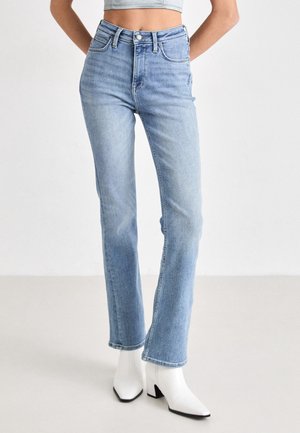 Trousers - light-blue denim