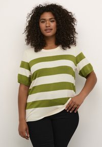 Kaffe Curve - MALIA  - T-shirt z nadrukiem Miniatura obrazu 1