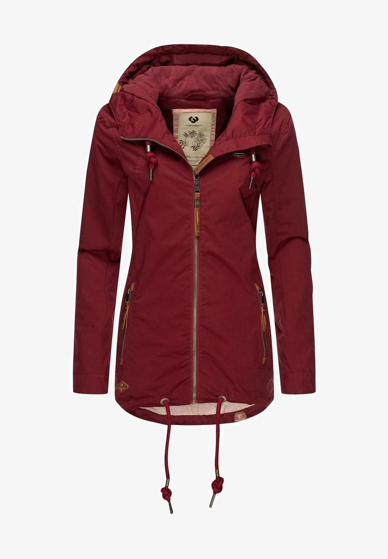 Ragwear ZUKA - Vandeniui atspari striukė - wine red