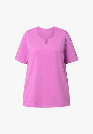 Ulla Popken, A-LINIE HALBARM - Triko s potiskem - cool pink
