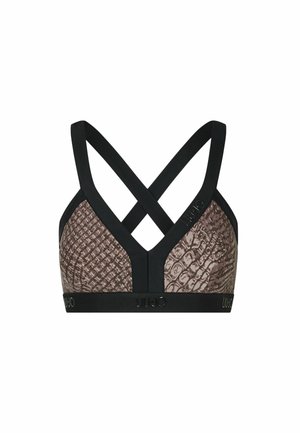 LIU JO, LIU JO ANIMAL PRINT CROP TOP - Κορσές - pink