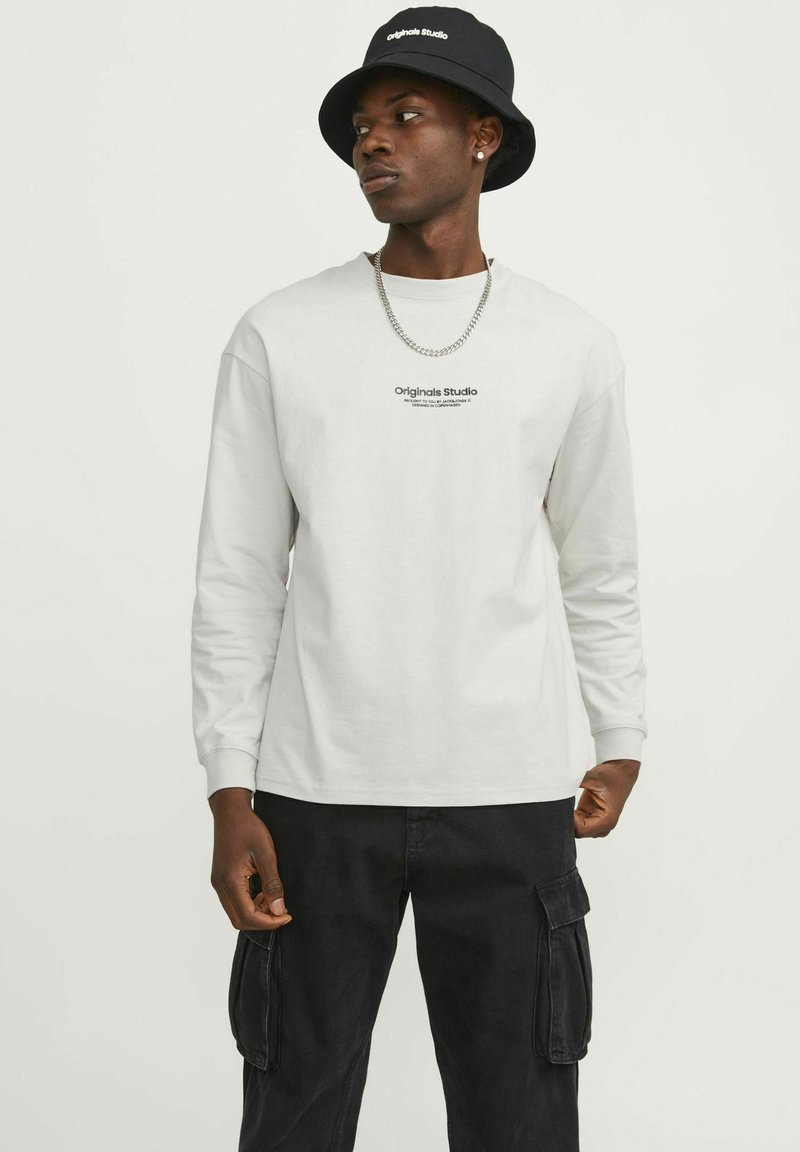 Jack & Jones CREW NECK - Hosszú ujjú felső - moonbeam