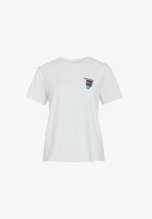 VILA, VINORA S/S T-SHIRT - NOOS - Základné tričko - bright white 6