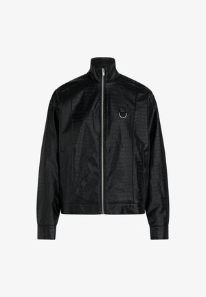 Karl Lagerfeld Jeans, KARL QUOTE - Μπουφάν από συνθετικό δέρμα - black