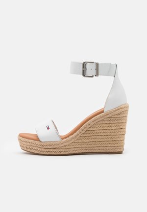 Sandalen met hoge hak - white