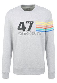 Wrangler Mikina - light grey