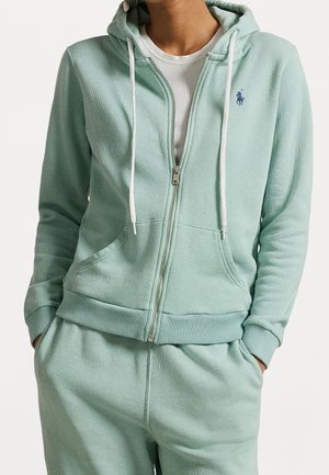Sweat zippé - green