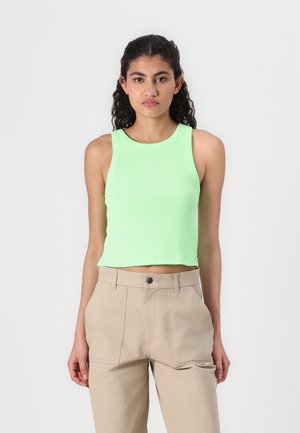 CROP TANK - Top - neon lime green