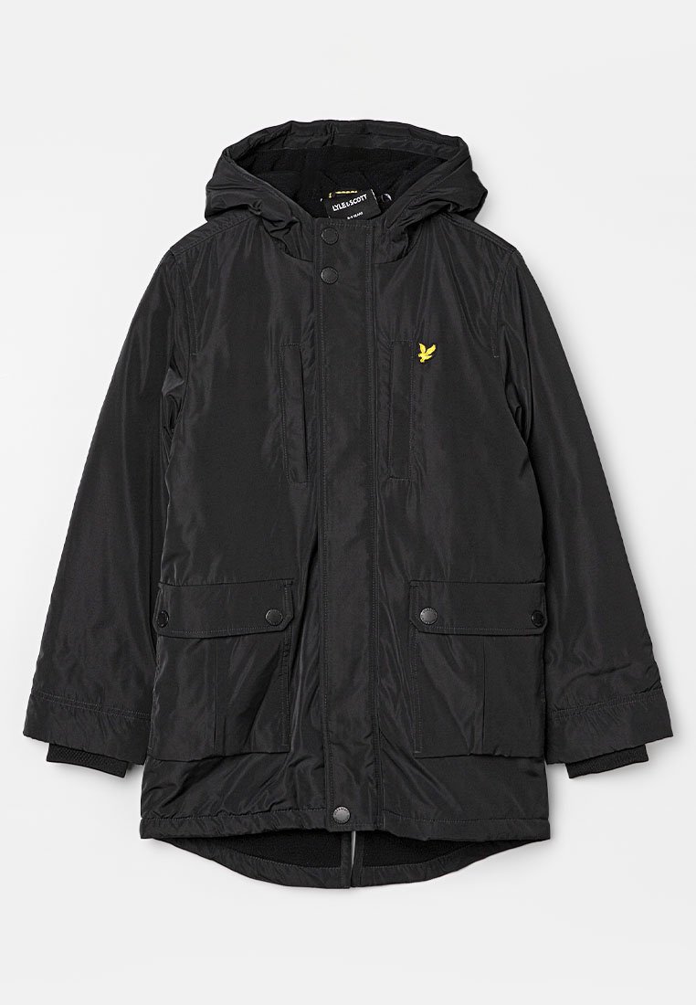 Lyle & Scott Wintermantel zwart