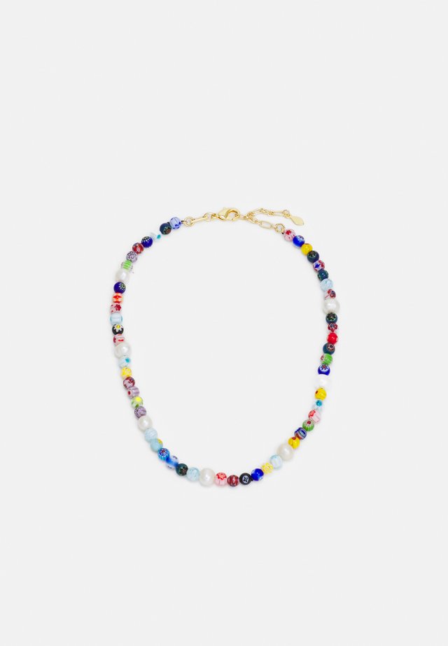 RAINBOW BEAD COLLAR NECKLACE - Collier - multicolor