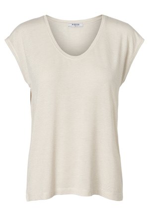 Pieces T-shirt imprimé - white