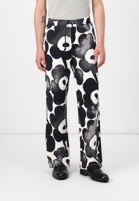 Marimekko - VARRET AKVARELLI UNIKKO UNISEX  - Tracksuit bottoms - off white/grey/black Thumbnail Image 1