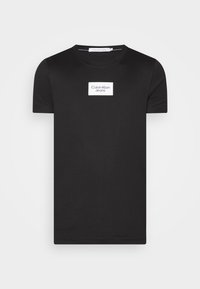 Calvin Klein Jeans SMALL CENTER BOX TEE UNISEX - Triko s potiskem - black