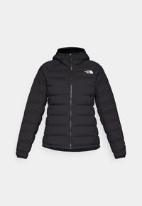 ABSEIL STRETCH HOODIE - Páperová bunda - black