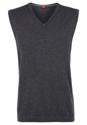 Stickad tröja - anthracite