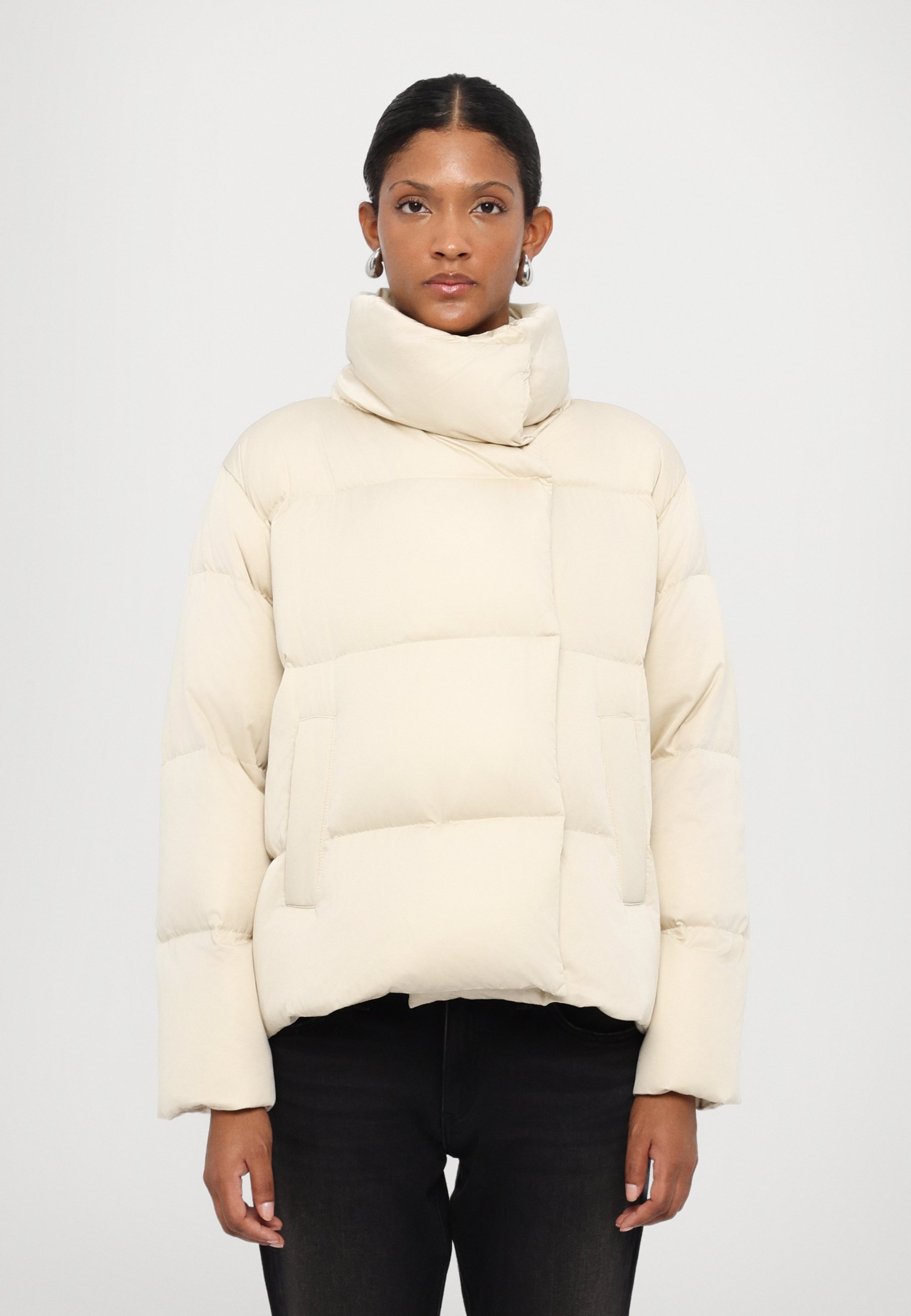 Weekend Max Mara GIRAFFA - Down jacket - avorio/sand - Zalando.co.uk