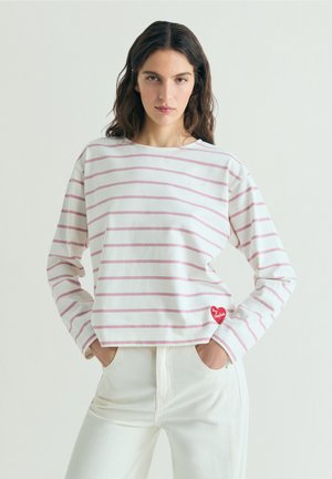 STRIPES  TEE - Camiseta de manga larga - pink stripes