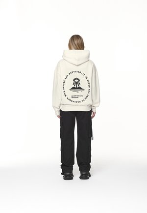 Sweat à capuche - off-white