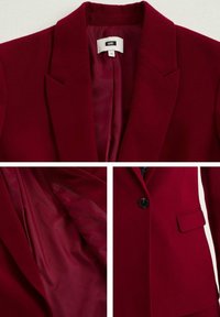 WE Fashion Blazer - mottled dark red