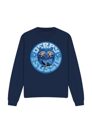 NETFLIX, KPOP DEMON HUNTERS DERPY AND SUSSIE BADGE - Sweatshirt - dark blue