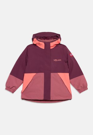 TROLLKIDS, KIDS JACKET UNISEX - Яке за открито - frozen berry/deep ruby
