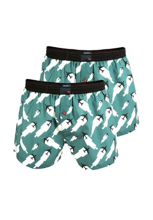 Unabux 2-PACK - Bokserishortsit - grün