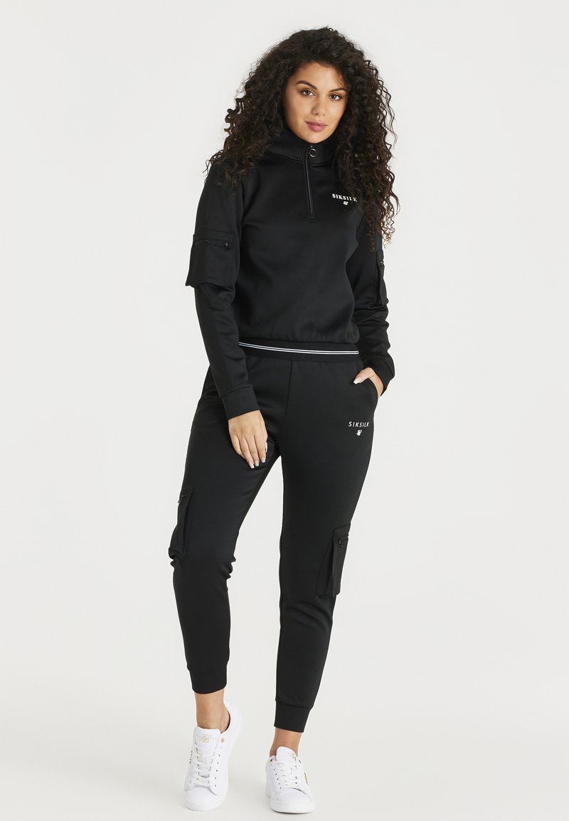 Damen Sweatshirts | SIKSILK SIKSILK SUPREMACY Sweatshirt black/schwarz - VV10686 Damen Sweatshirts | SIKSILK SIKSILK SUPREMACY Sweatshirt black/schwarz - VV10686