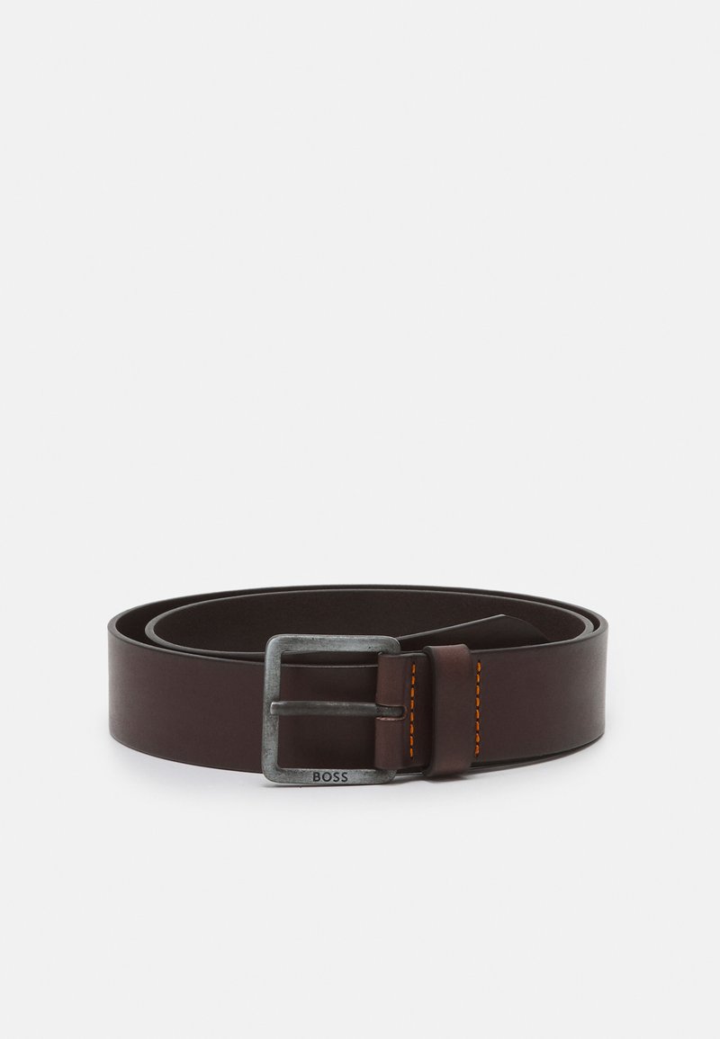 BOSS - JEEKO - Skärp - dark brown two, Förstora