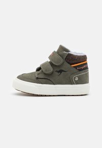 KangaROOS KAVU PRIMO UNISEX - Baskets montantes - olive/flame