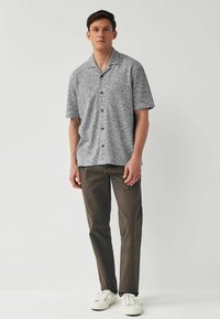 Next TEXTURED SHORT SLEEVE - Skjorter - blue