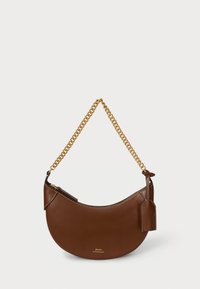 POLO ID LEATHER MINI CHAIN BAG - Handtasche - dark brown