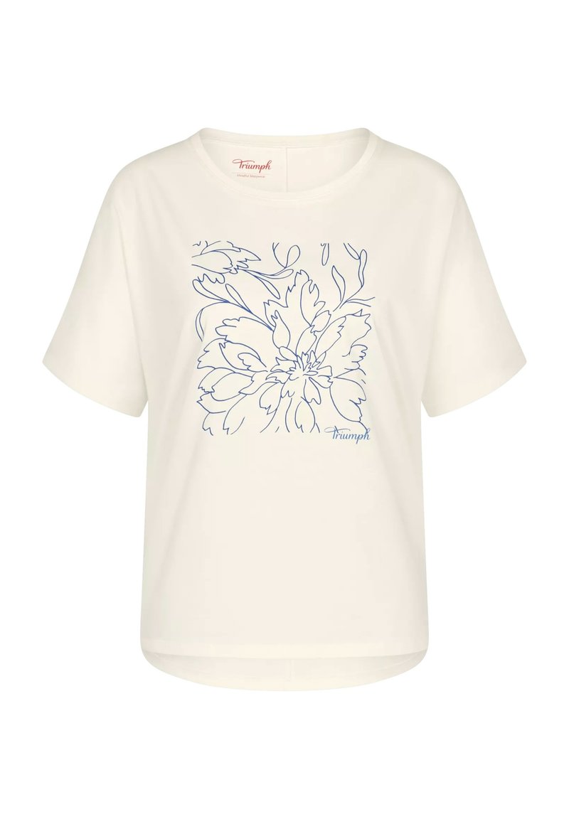 Triumph T-shirt print beige Triumph T-shirt print beige