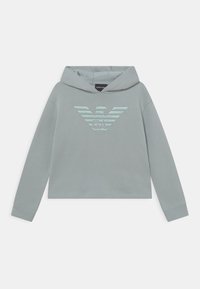 Emporio Armani Mikina s kapucí - grigio nebbia