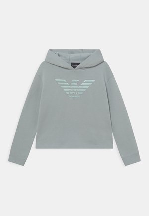 Emporio Armani Felpa con cappuccio - grigio nebbia