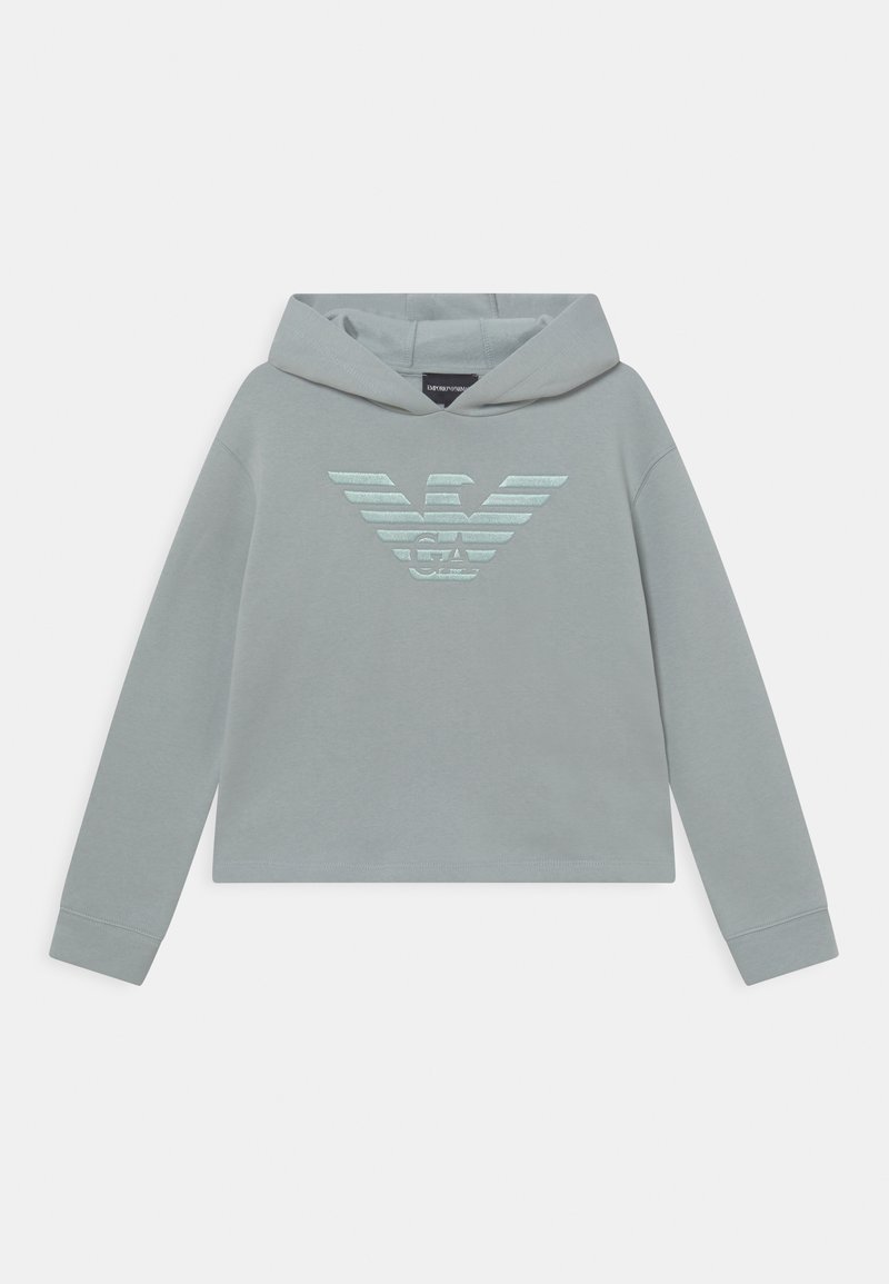 Emporio Armani Mikina s kapucí - grigio nebbia