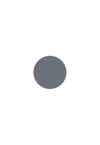 Objet circulaire gris avec une texture lisse, sur fond blanc. Il n'a aucun motif visible ni caractéristiques supplémentaires.