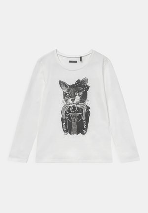 TEE - Pitkähihainen paita - blanc cassé