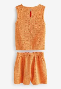Next CRINKLE  SET - REGULAR FIT - Shorts - orange