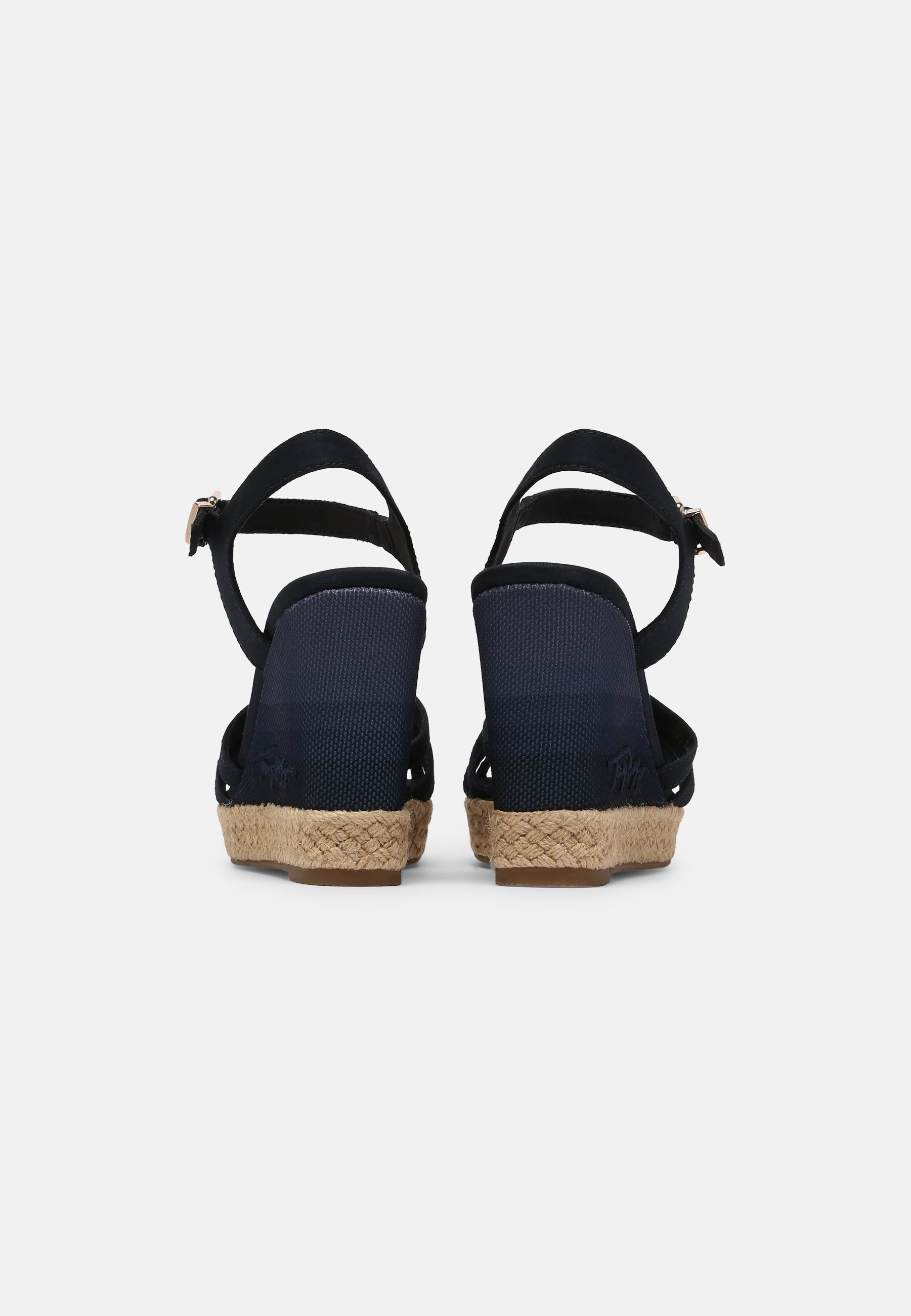 Tommy Hilfiger GRADIENT - Sandalias de cuña - desert sky/azul marino -  Zalando.es