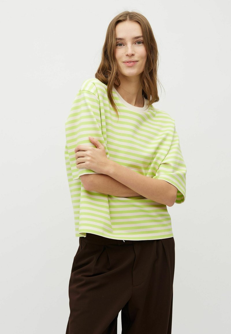 mbyM EMRYS-M - Pluus - sunny lime sugar stripe