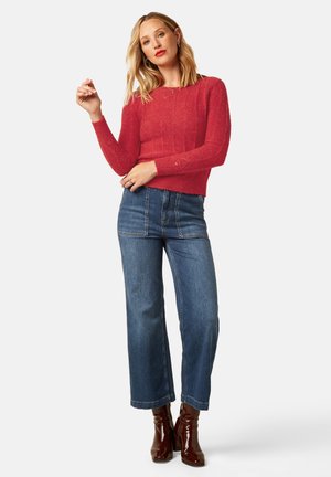 King Louie, LIA TOP HIVER KNIT - Jumper - fiery red