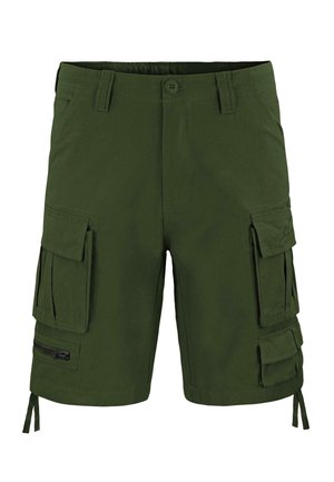 ATACAMA Sommer  Baumwolle Bermuda Cargo mit Gürtel  - Kurze Sporthose - oliv